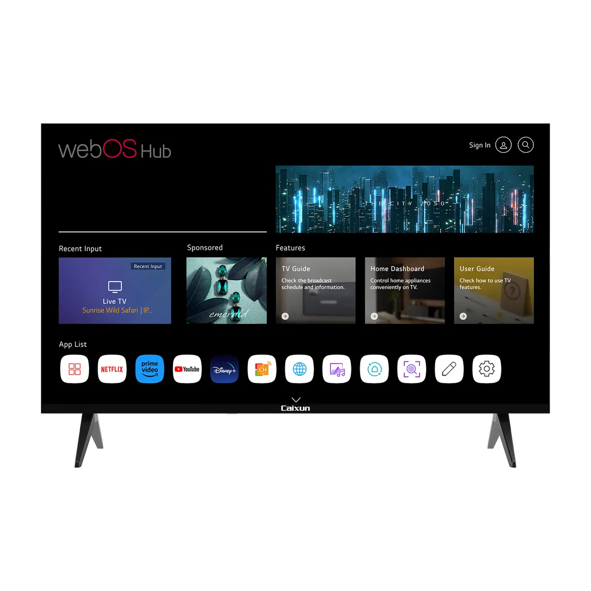 Smart TV Caixun 40" Full HD