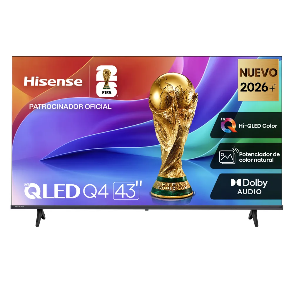Smart TV Hisense 43" QLED FHD